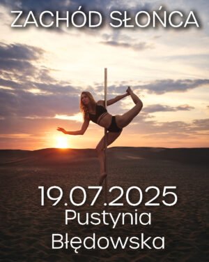 2025-07-19 Zachód słońca na Pustynii błędowskiej